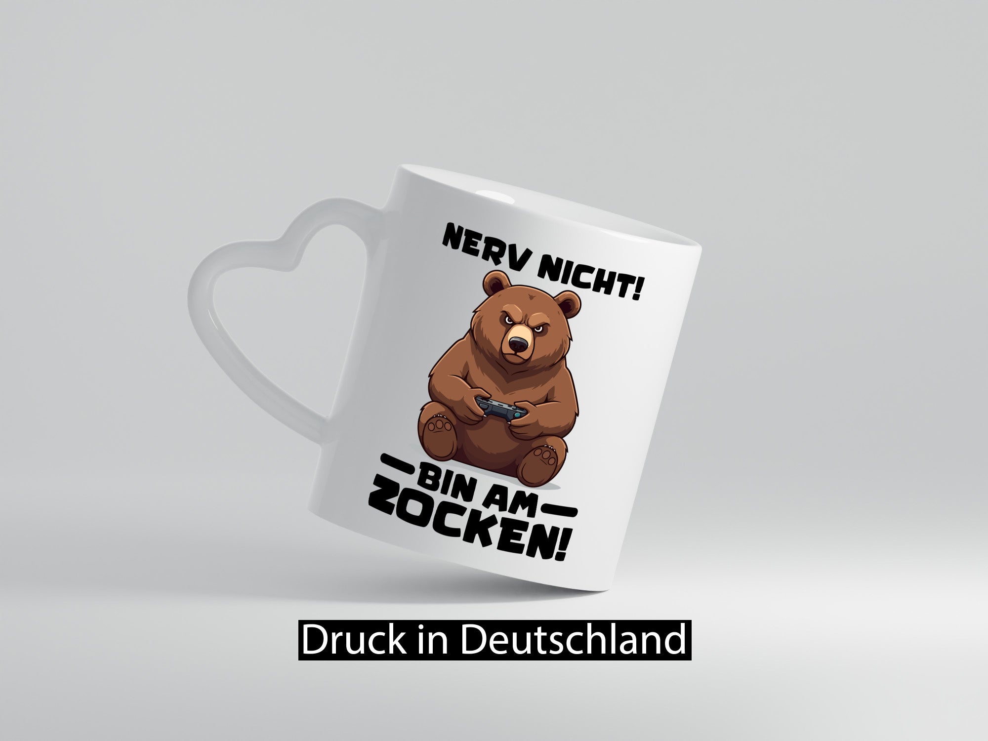 Nerv nicht bin am Zocken | Bär Gamer Zocker lustiger Spruch Geschenk Humor