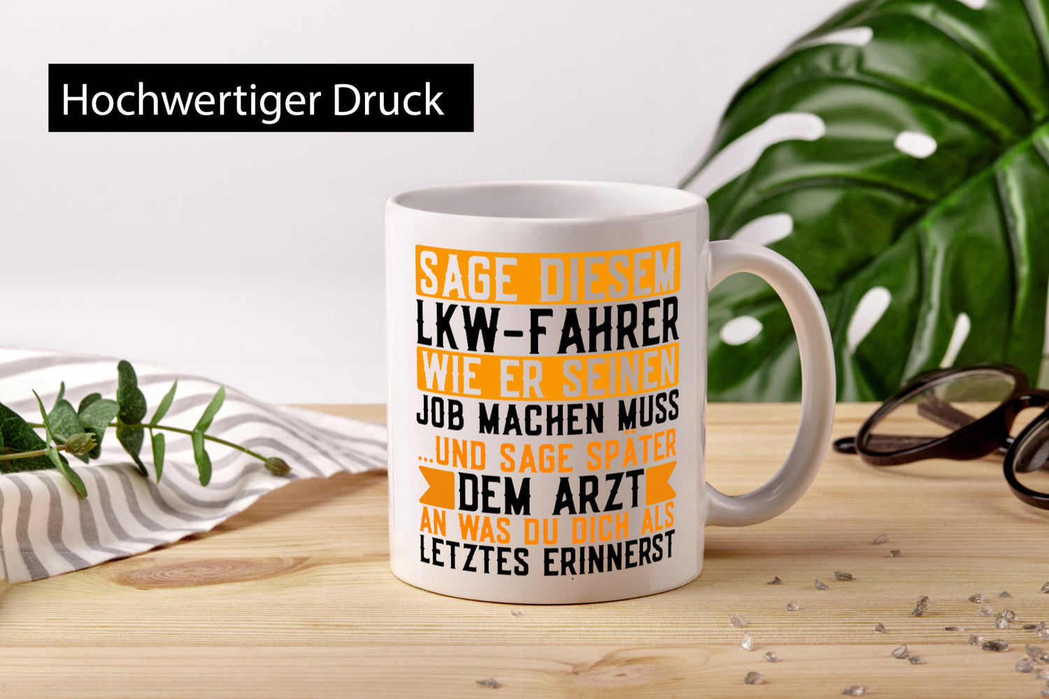 LKW Fahrer | Lastwagen Brummifahrer lustiger Spruch Geschenk Humor Geschenkidee