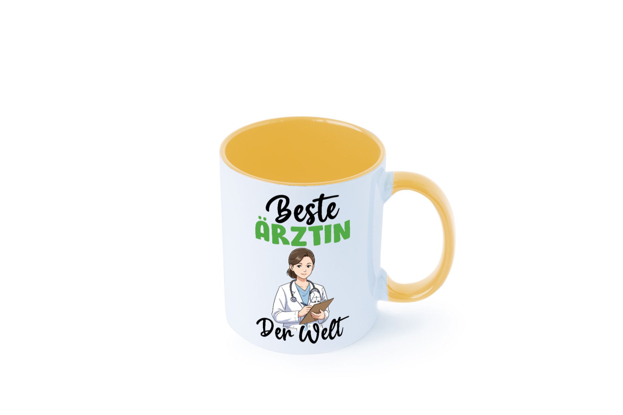 Beste Ärztin | Medizin Doktorin Fachärztin v2 Humor Geschenkidee Tasse