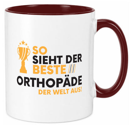 Der Weltbeste Orthopäde | Orthopädie lustiger Spruch Geschenk Humor Tasse
