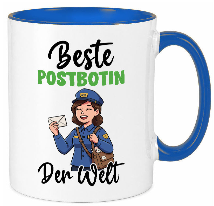 Beste Postbotin | Beruf Post Briefträger v2 lustig Arbeit Kollegen Büro