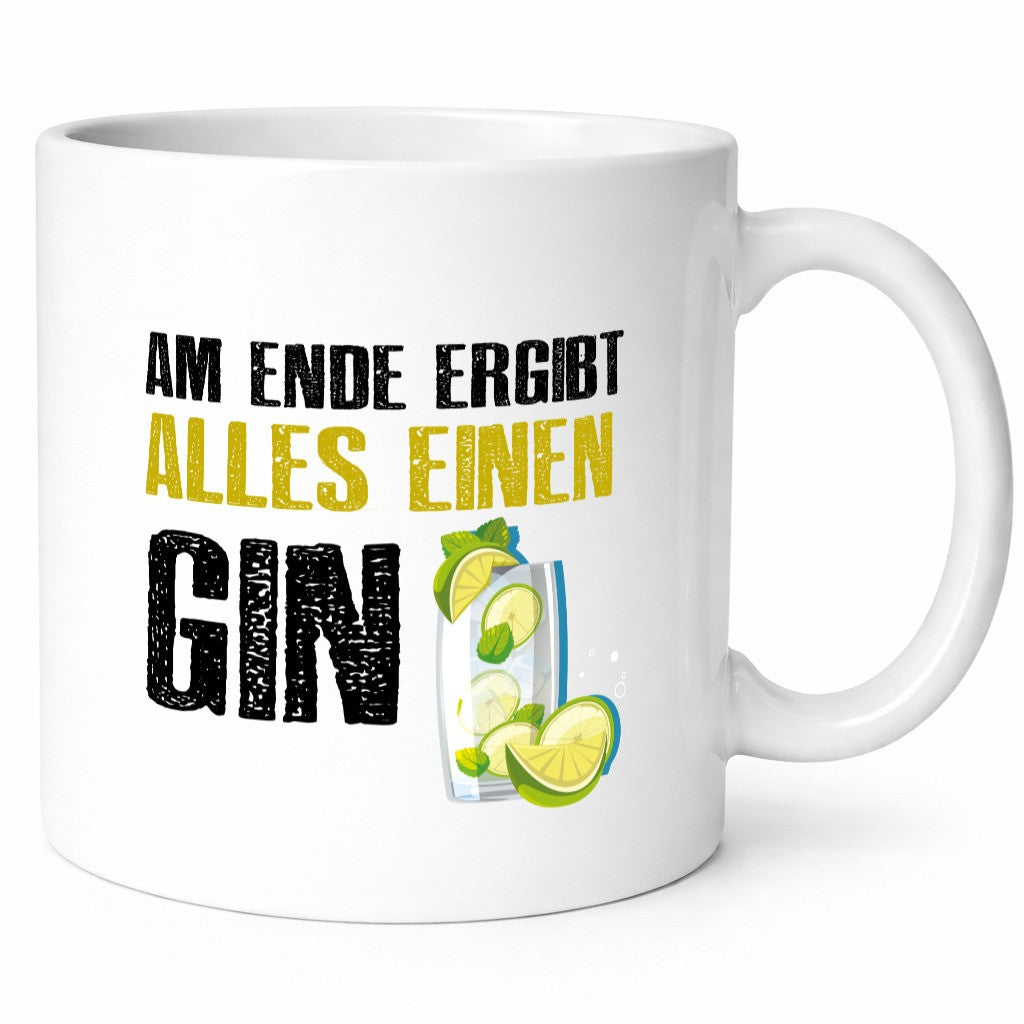 Gin | Spruch witzig Alkohol Geburtstag Tonic Geschenkidee Humor Tasse