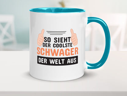 Coolster Schwager | Verwandtschaft Tasse lustig Humor Geschenkidee