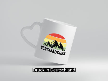 Bergmädchen | Berge lustiger Spruch Geschenk Humor Geschenkidee Tasse