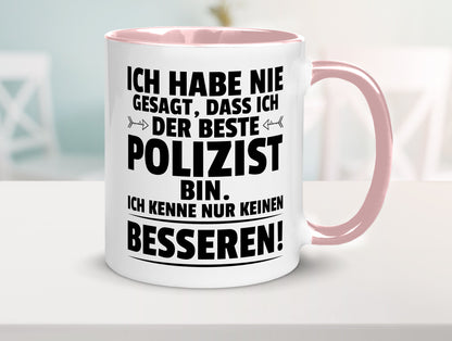 Der Beste Polizist | Polizei Humor Geschenkidee Tasse