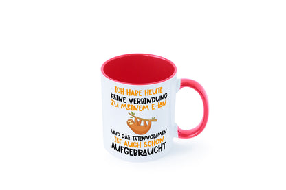 Tatenvolumen aufgebraucht | Spruch Humor Faultier Tierliebhaber Geschenkidee