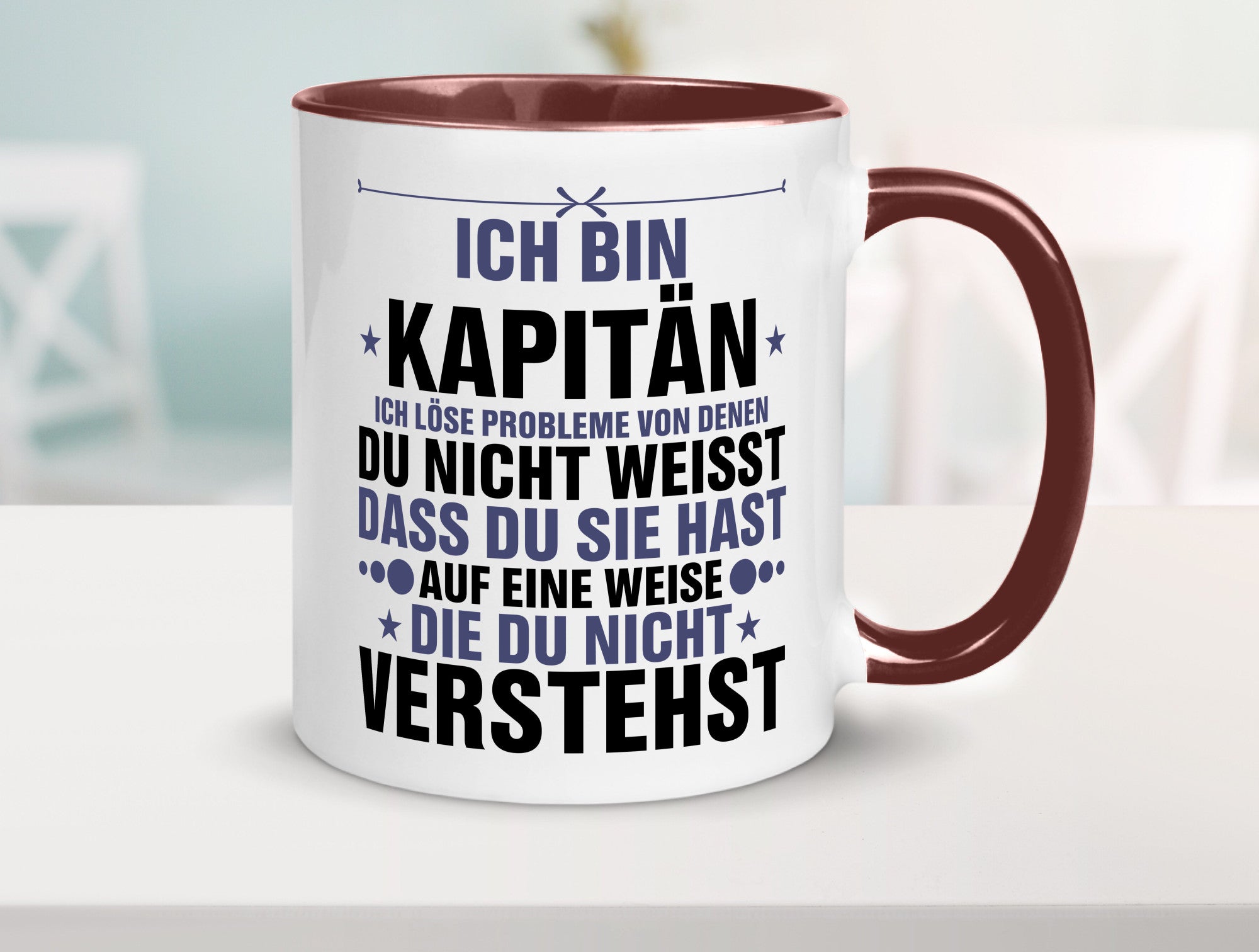 Löse Probleme: Kapitän | Schiffskapitän Schiff v2 Geschenk Humor Geschenkidee