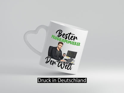 Bester Programmierer | Software Entwickler v2 Geschenkidee Humor Tasse