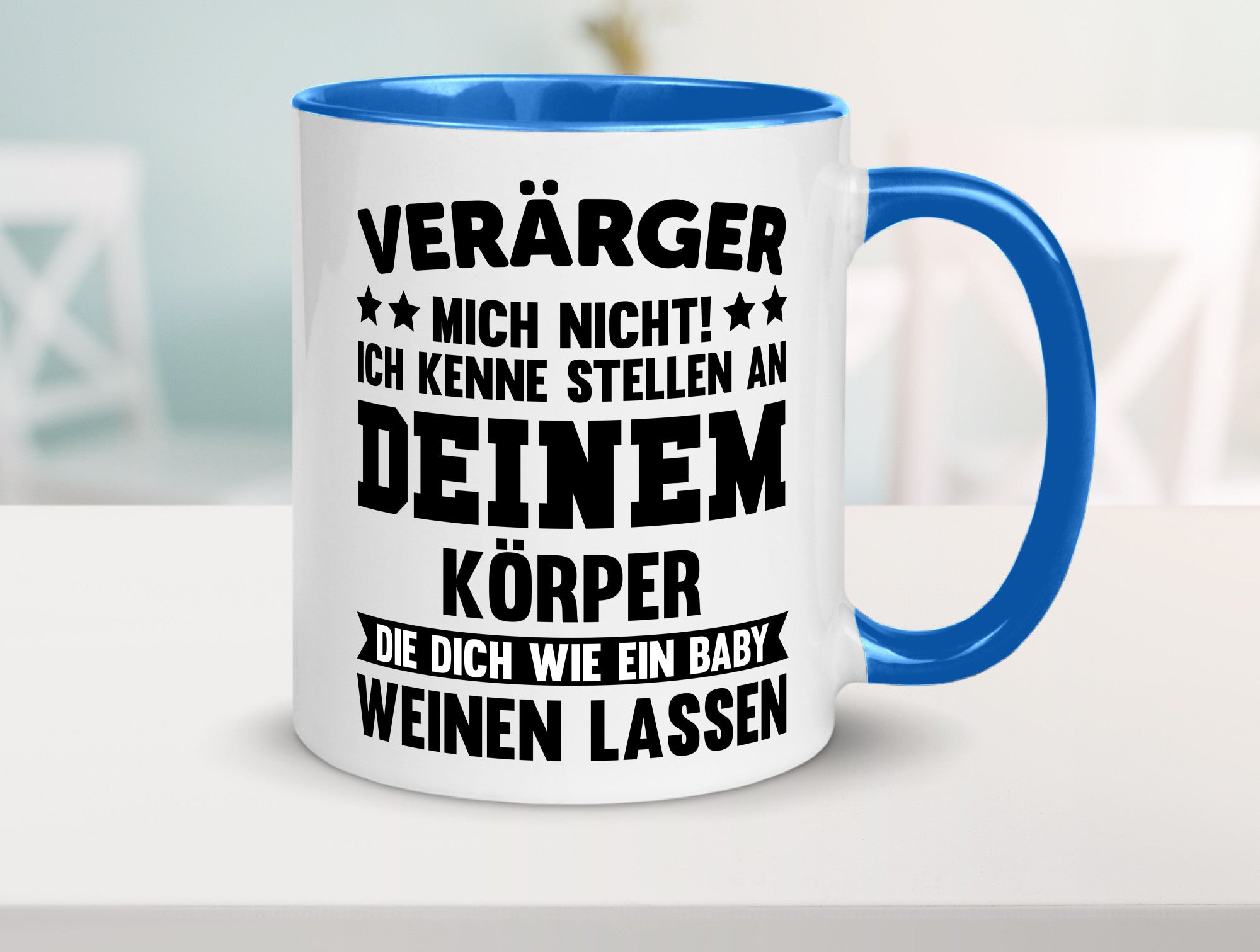 Ärger mich nicht ich kenne stellen da tut es weh. | Rache Geschenk Humor