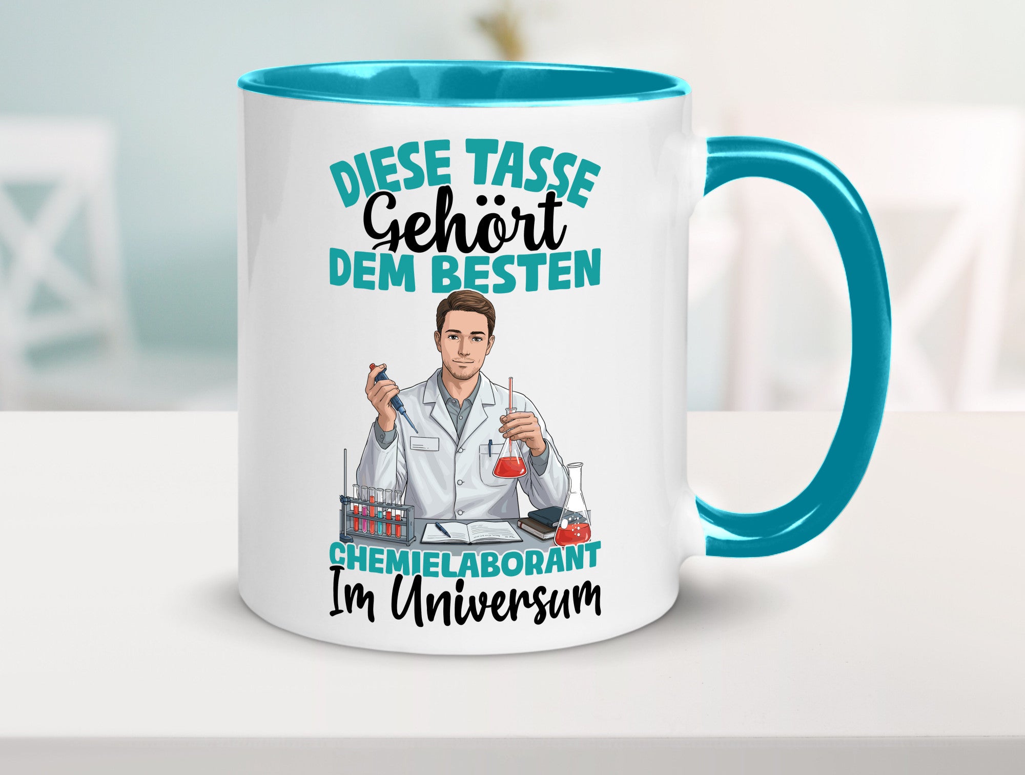 Im Universum: Chemielaborant | Laborant Chemie Humor Geschenkidee Tasse