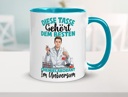 Im Universum: Chemielaborant | Laborant Chemie Humor Geschenkidee Tasse