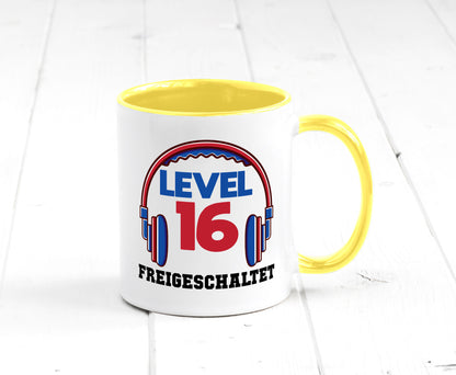 Level 16 Freigeschaltet | 16. geburtstag Gamer lustig Geschenkidee Geschenk
