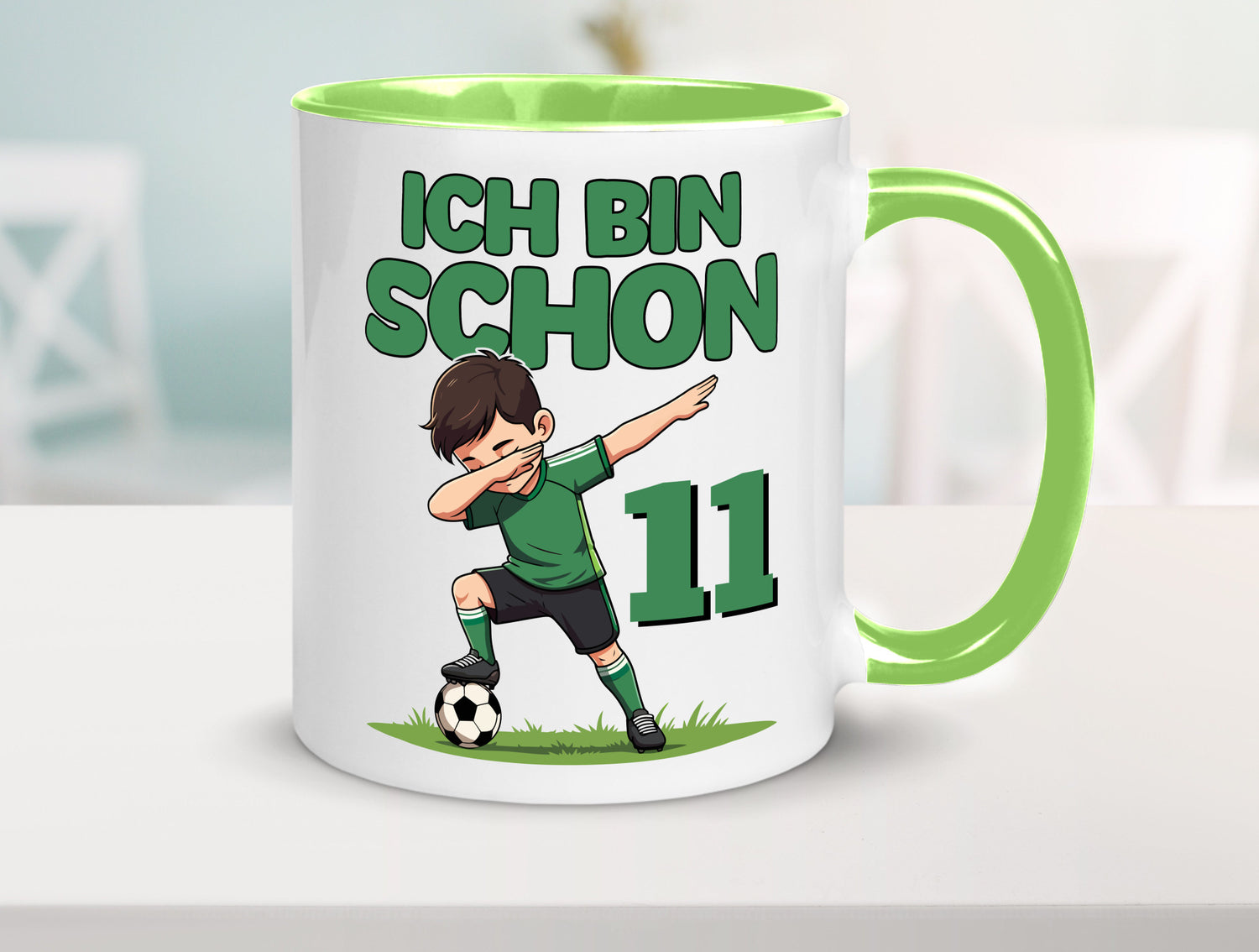 11. Geburtstag | 11 Jahre Fußballer Geschenkidee Humor Tasse