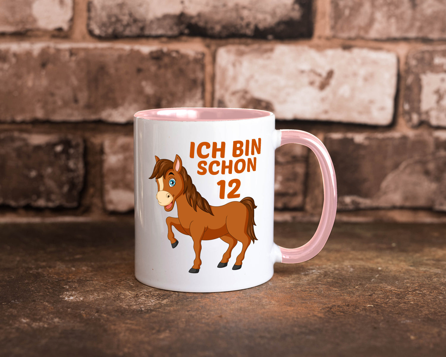 12. Geburtstag | Ich bin schon 12 Pferde Pony Geschenkidee Humor Tasse
