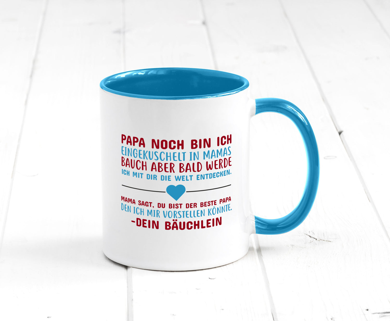 Schwangerschaft | Vaterschaft Tasse Papa Spruch Geschenk Familie Geschenkidee
