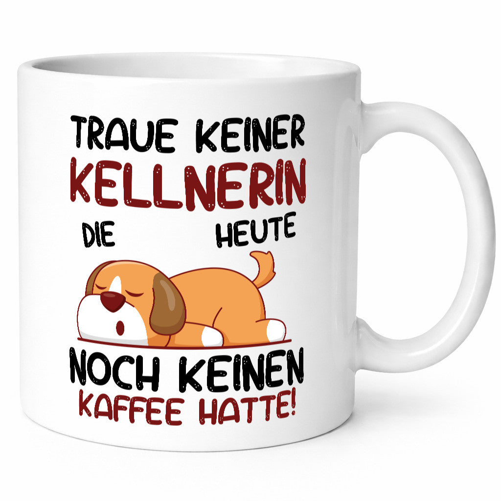 Traue keinem Kellnerin | Beruf kellnern Bedienung Geschenk Arbeit Kollegen Büro