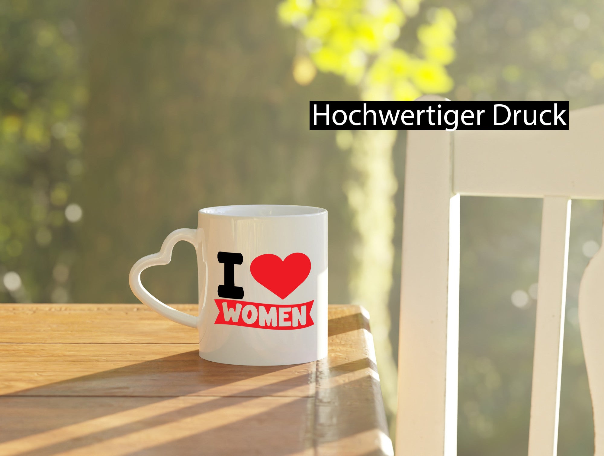 I love woman | Frauen Ich liebe v2 lustig Familie Geschenkidee Geschenk Tasse