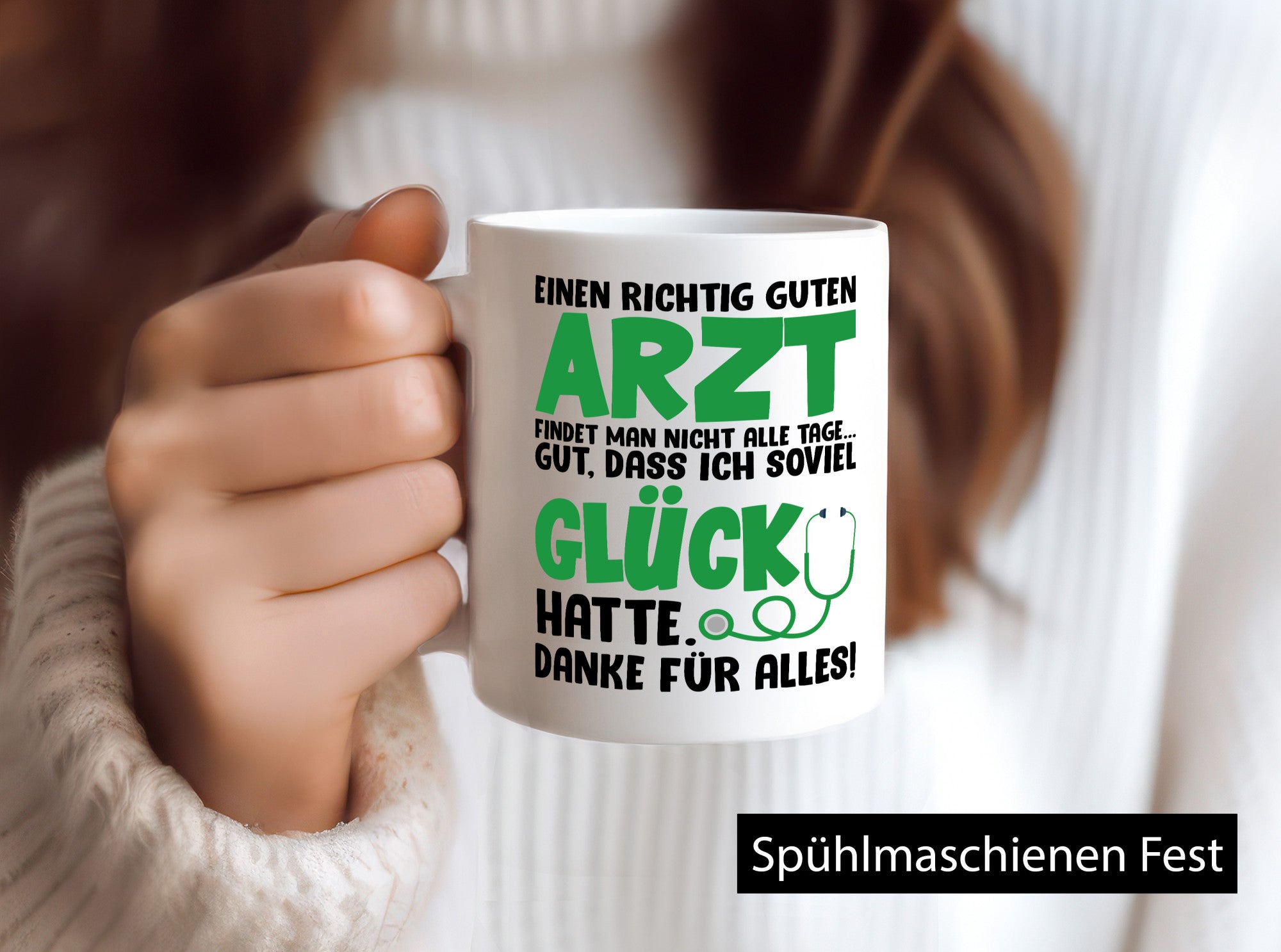 Richtig guter Arzt | Dankeschön Tasse Ärzte Spruch vl6 lustiger Geschenk Humor