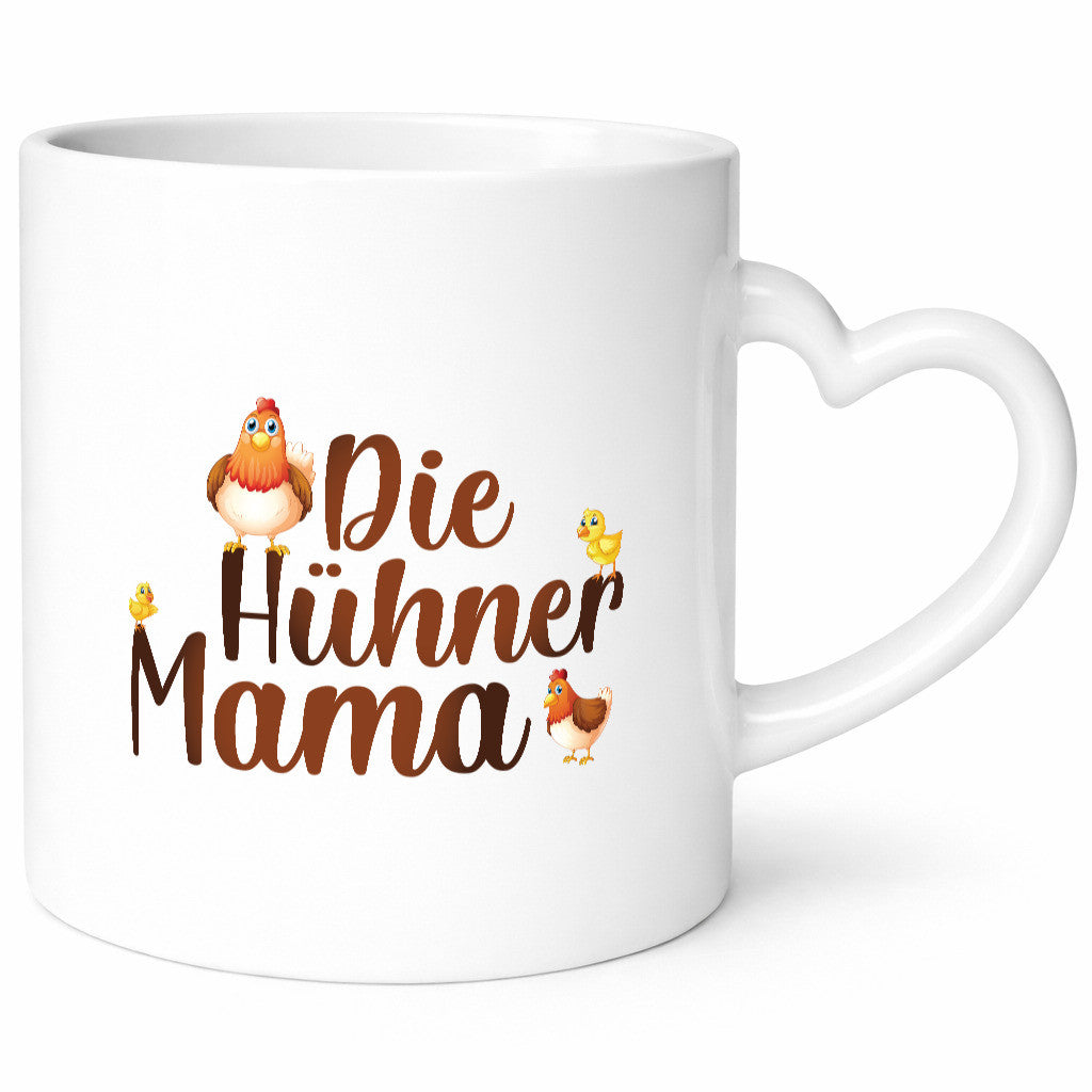 Die Hühner Mama | Huhn Küken Humor Familie Geschenkidee Tasse