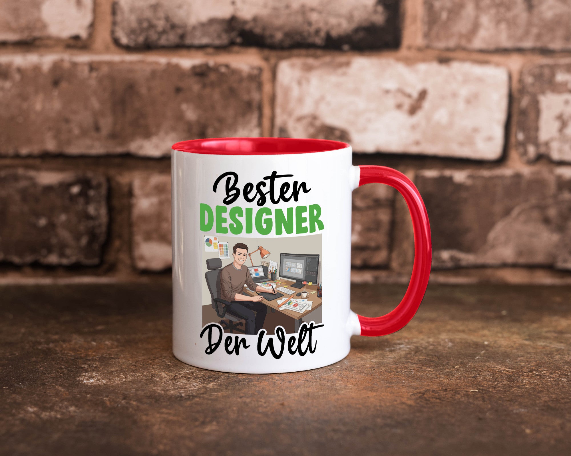 Bester Designer Beruf | Mode v2 lustiger Spruch Geschenk Arbeit Kollegen Büro