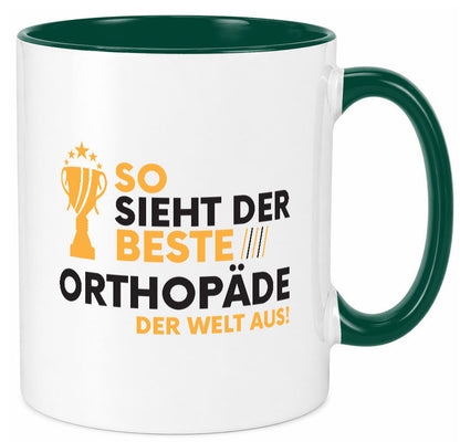 Der Weltbeste Orthopäde | Orthopädie lustiger Spruch Geschenk Humor Tasse