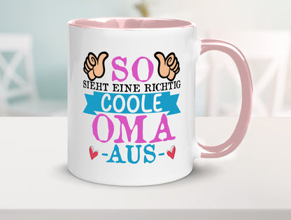 So sieht eine richtig Coole Oma aus | Großmutter Humor Familie Geschenkidee