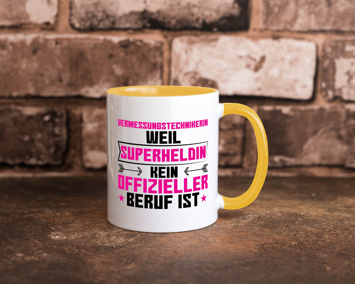 Superheldin Vermessungstechnikerin | Techniker Humor Geschenkidee Tasse