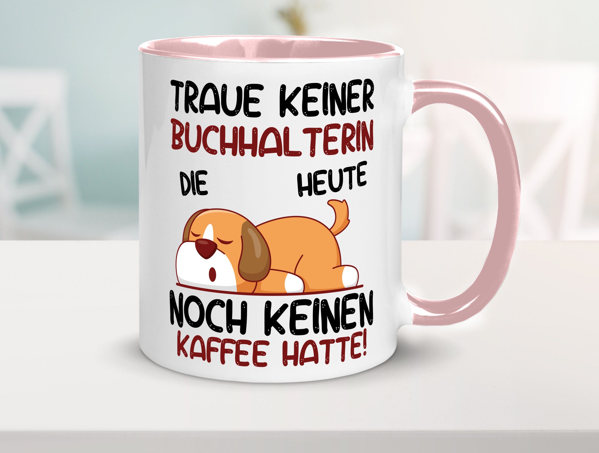 Traue keiner Buchhalterin | Buchhaltung Humor lustiger Spruch Geschenk
