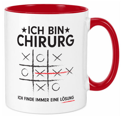 Lösung finden: Chirurg | Medizin Chirurgie v2 Geschenk Humor Geschenkidee
