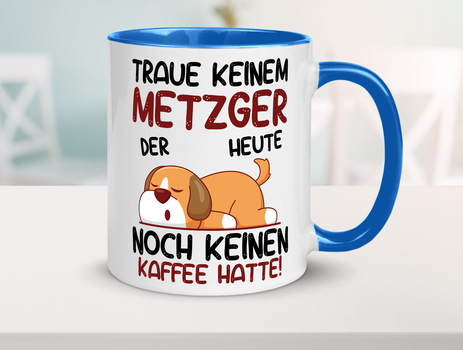 Traue keinem Metzger | Fleischer Metzgerei lustiger Spruch Geschenk Humor