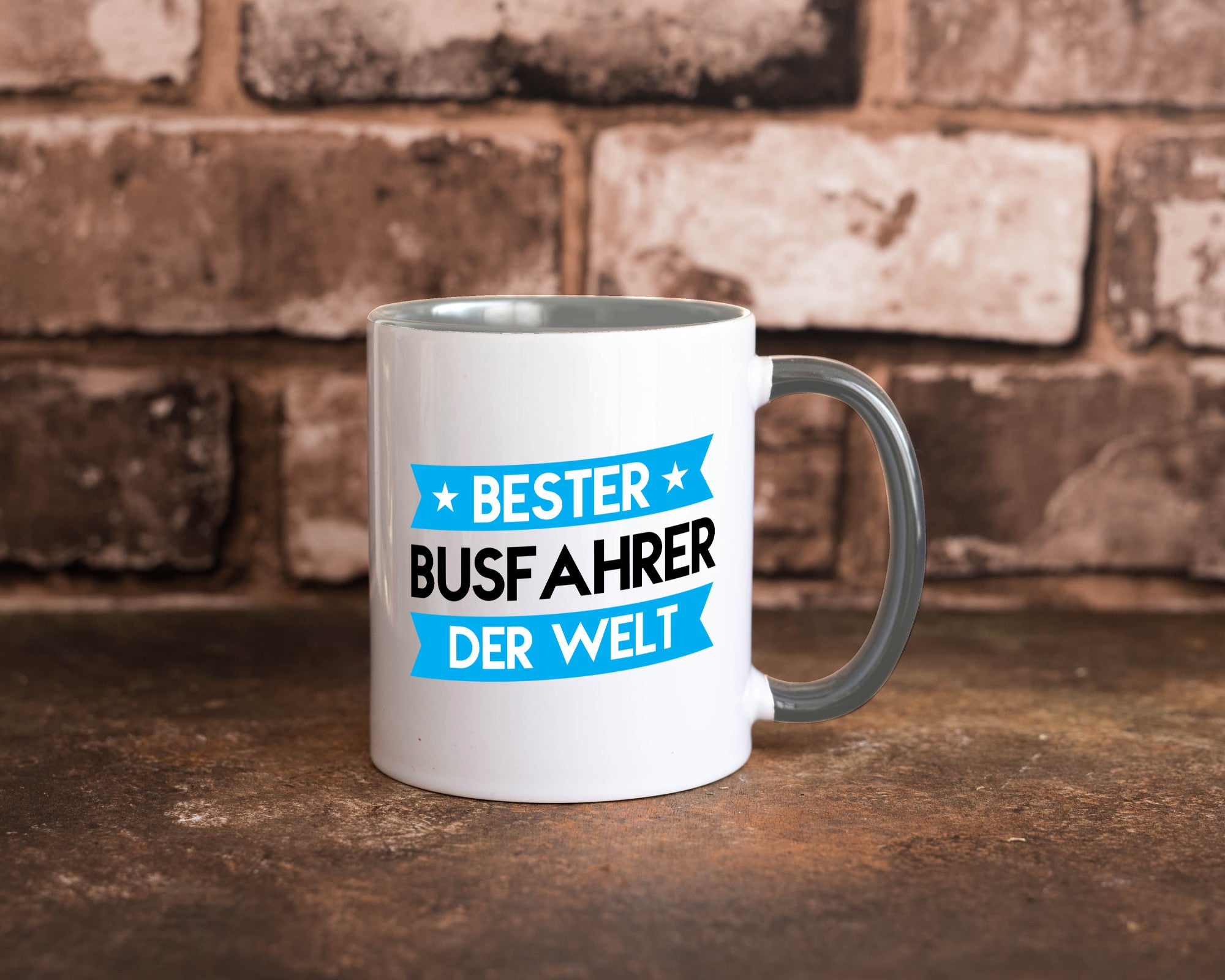 Bester Busfahrer | Berufsfahrer Fahrer v2 Geschenkidee Arbeit Kollegen Büro