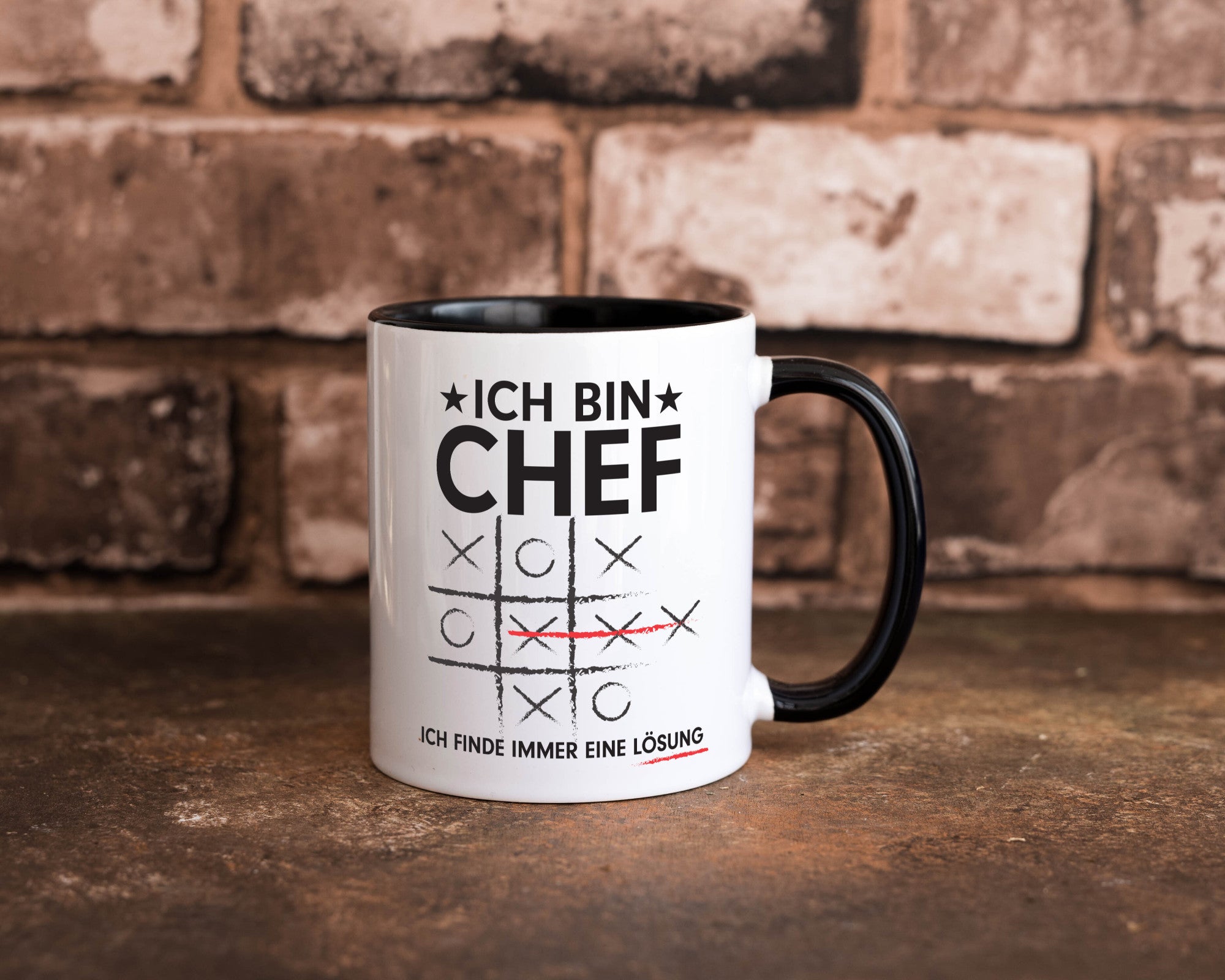 Lösung finden: Chef | Führungskraft Vorgesetzter v2 lustiger Spruch Geschenk