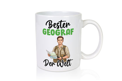 Bester Geograf | Geografie v2 Geschenkidee Humor Tasse