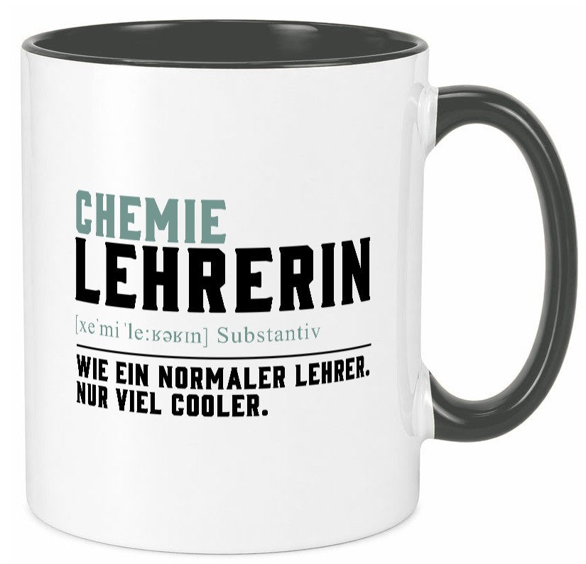 Chemielehrerin | Lehrerin Unterricht Lieblingslehrerin Geschenk Humor Tasse