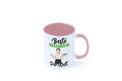 Beste Kellnerin | Beruf kellnern Bedienung v2 Humor Arbeit Kollegen Büro