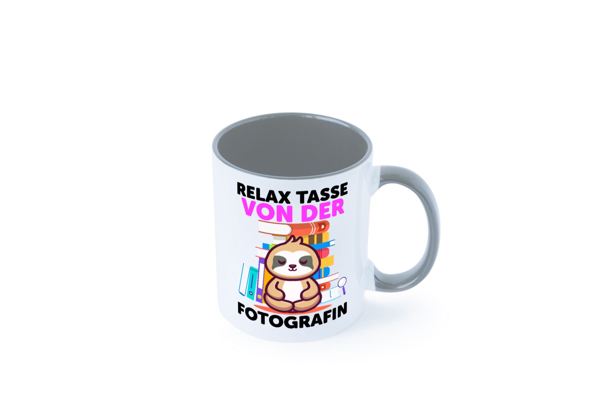 Relax Tasse: Fotografin | Fotografie Kamera Humor Geschenkidee Tasse