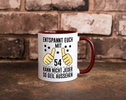 54. Geburtstag | 54 Jahre Geil aussehen Entspannt euch v2 lustig Geschenkidee