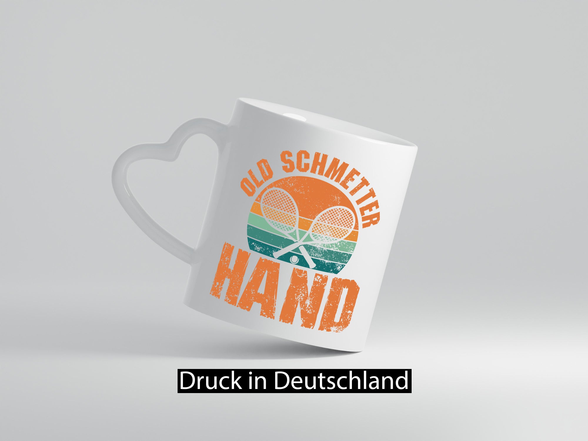 Old Schmetter Hand | Tennis Spieler Sport Geschenkidee Humor Tasse