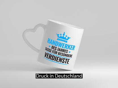 Besonderer Verdienst: Handwerker |Handwerk lustiger Spruch Geschenk Humor