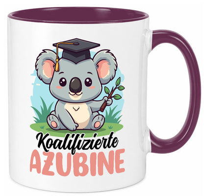 Koalifizierte Azubine | Ausbildung Lehre Lehrling lustiger Spruch Geschenk