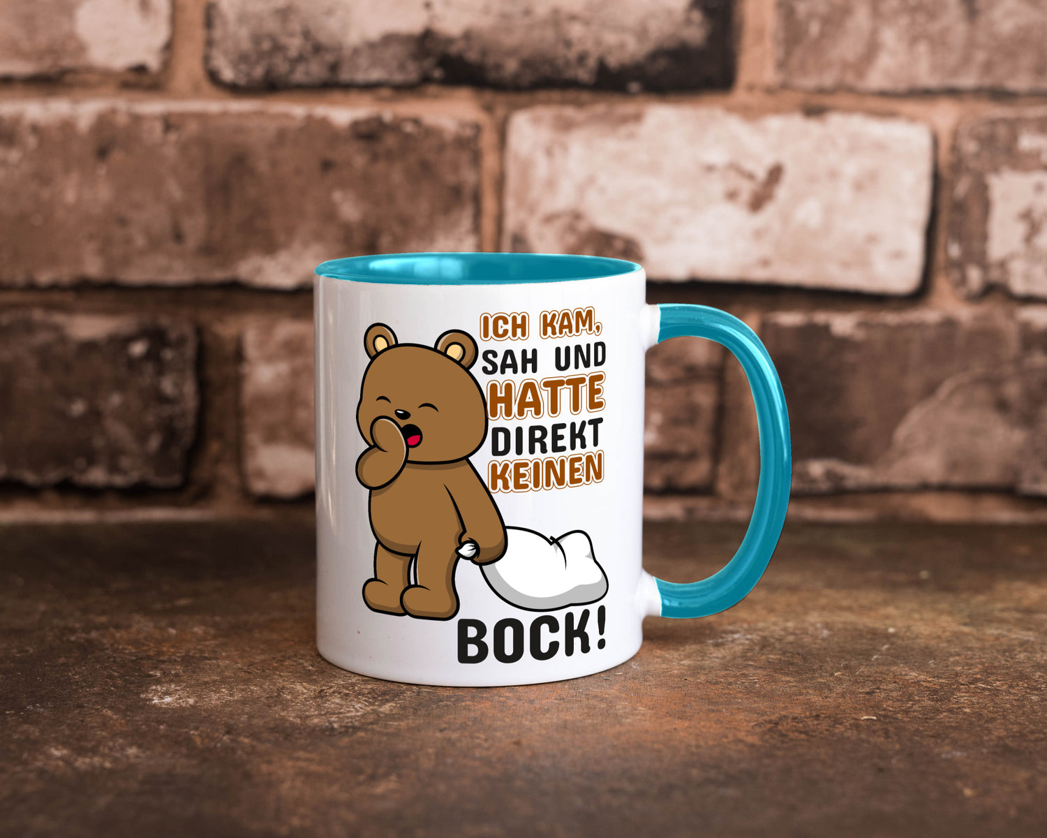Direkt keinen Bock! | Büro Faultier Morgenmuffel Geschenk Arbeit Kollegen