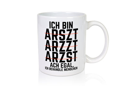 Ich bin Arzt | Rechtschreibung Klinik lustiger Spruch lustig Humor Geschenkidee
