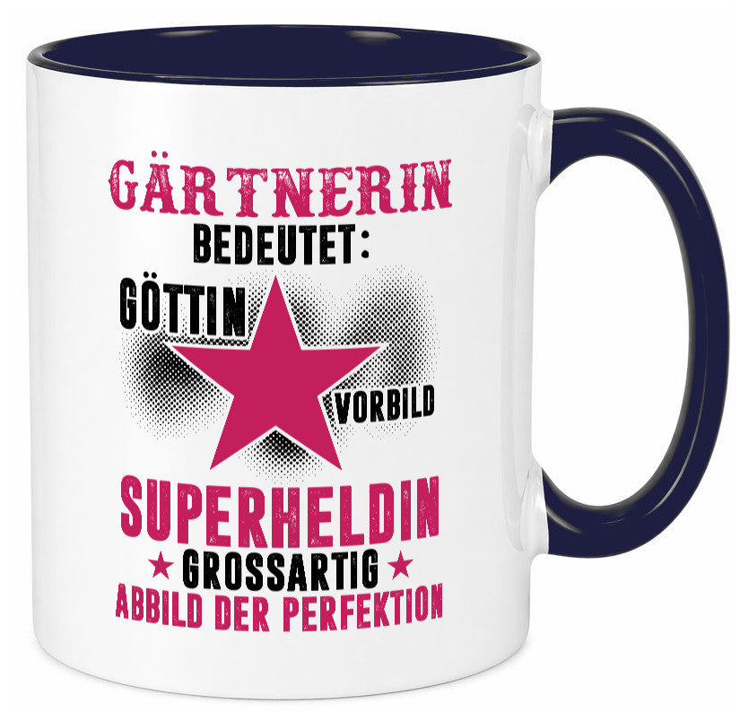 Bedeutung von Gärtnerin | Gartenbau lustiger Spruch Geschenk Humor Geschenkidee Tasse