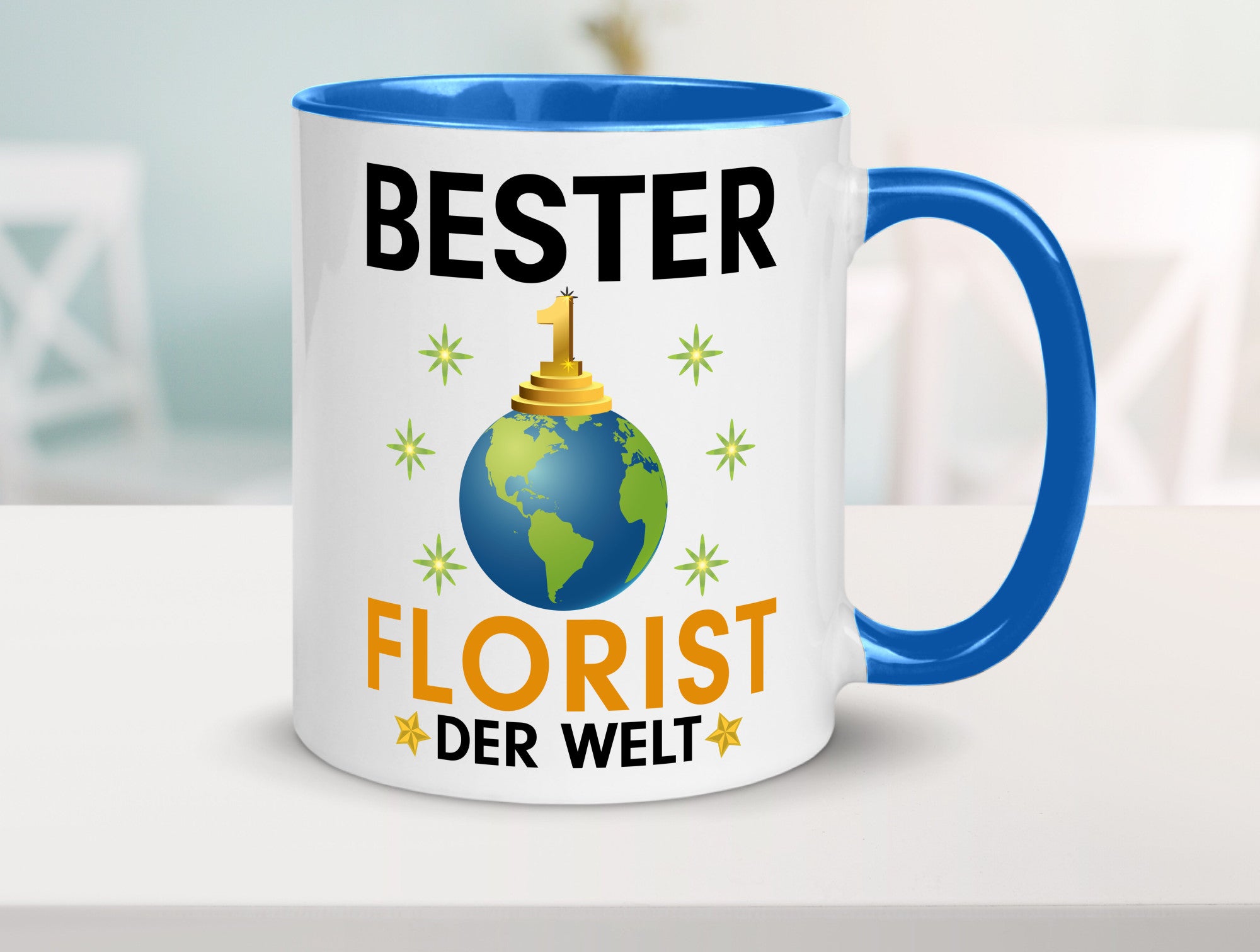 Welt Bester Florist | Blumen Verkäufer Humor Geschenkidee Tasse