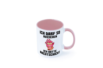 Nachtschicht Eule | Spruch Arbeit müde Nachtjob Geschenkidee Kollegen Büro