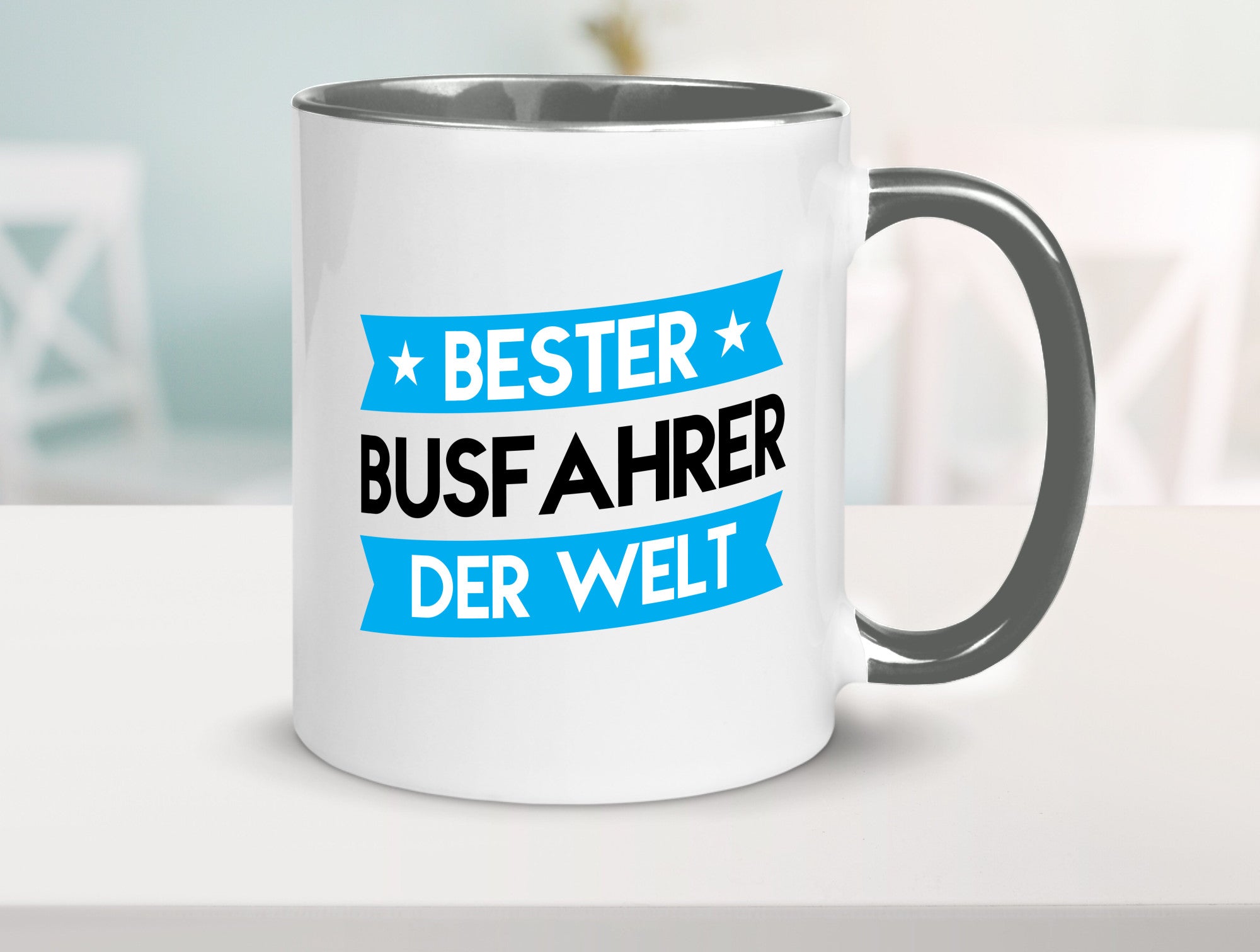 Bester Busfahrer | Berufsfahrer Fahrer v2 Geschenkidee Arbeit Kollegen Büro
