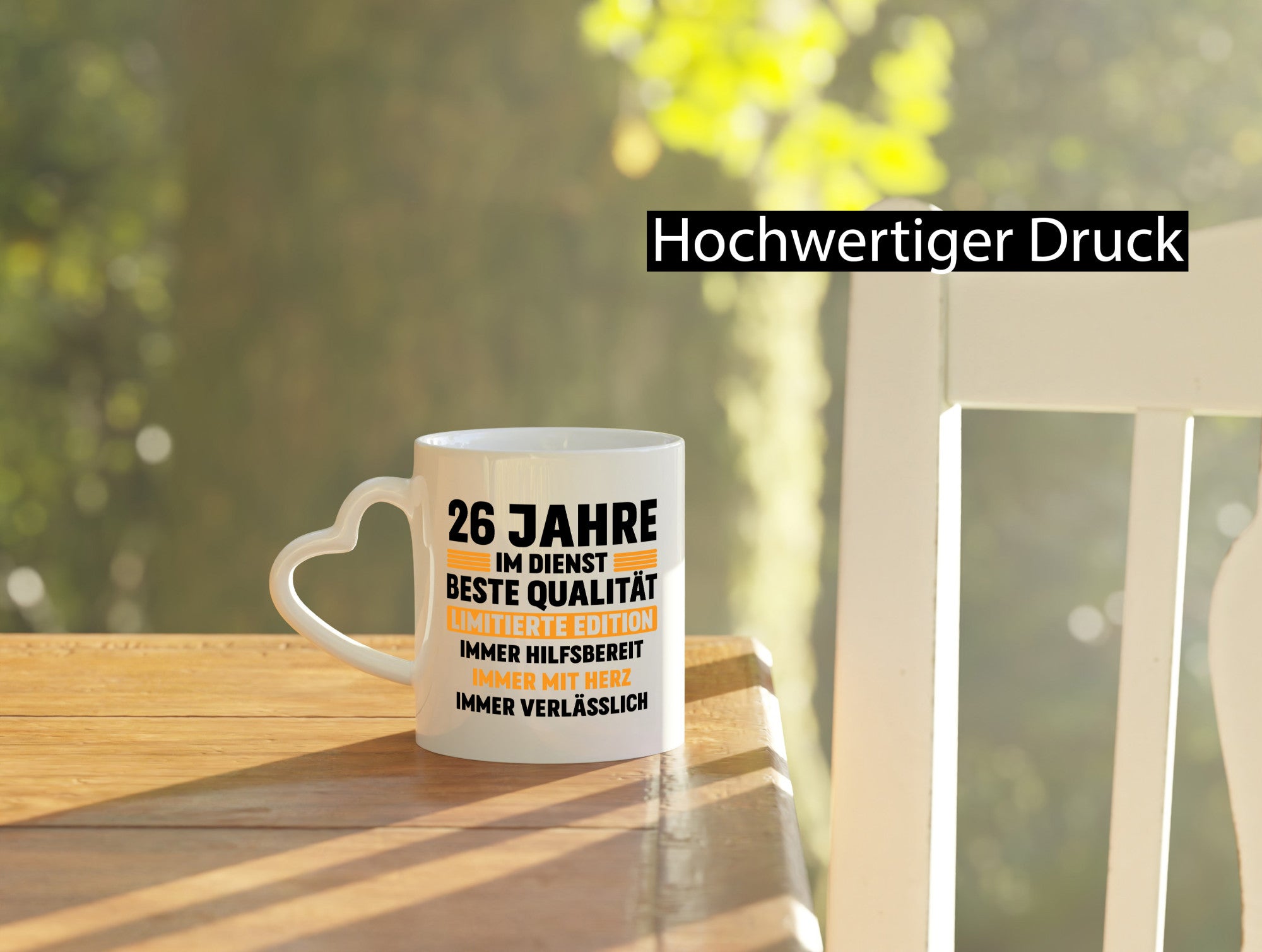 26 Jahre im Dienst | Jubiläum Arbeit v2 lustiger Spruch Geschenk Kollegen Büro
