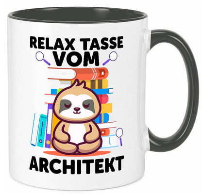 Relax Tasse: Architekt | Architektur Büro Geschenkidee Arbeit Kollegen Humor