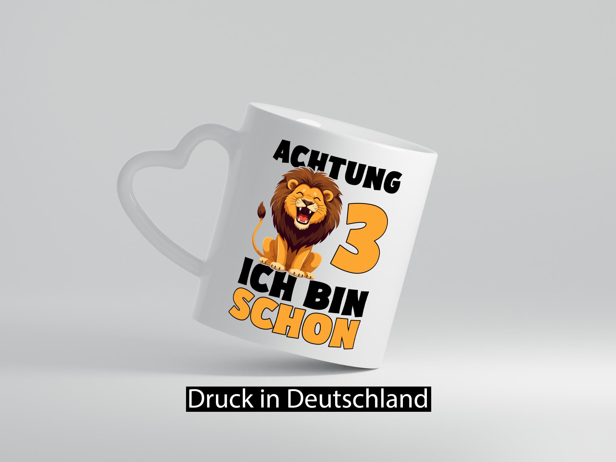 3. Geburtstag | 3 Jahre Löwe lustiger Spruch Geschenk Geschenkidee Tasse