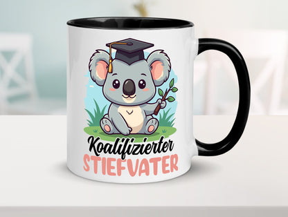 Koalifizierter Stiefvater | Stiefsohn Bester Humor Familie Geschenkidee Tasse